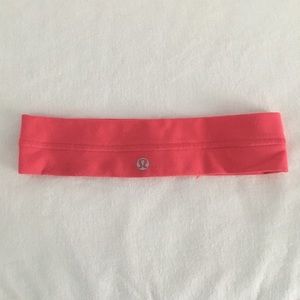 Pink Lululemon Athletica Headband